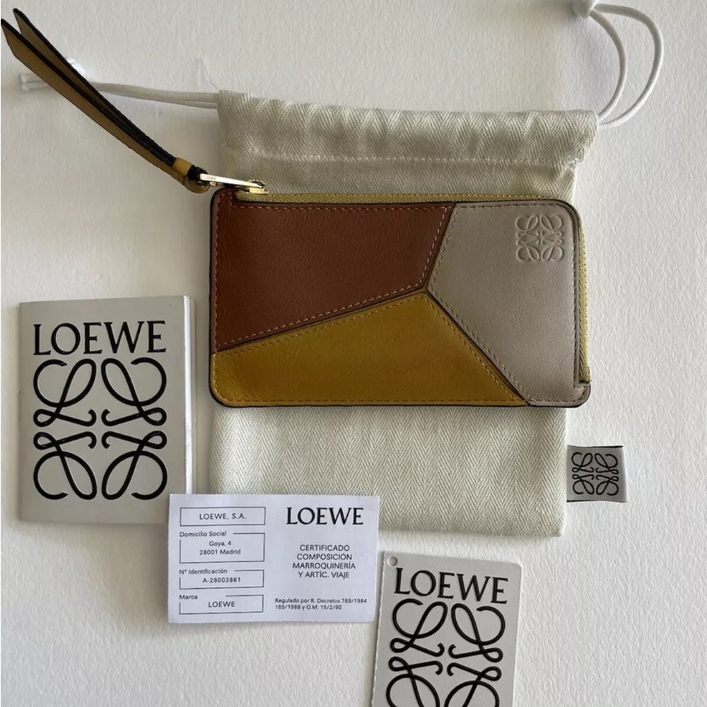 Loewe Puzzle Coin Cardholder Wallet